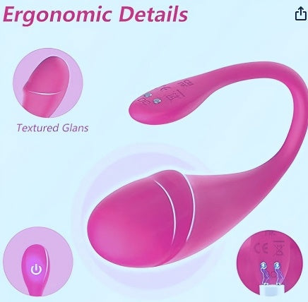 Female Wearable Vibrator, APP Remote Control Adult- Sex- Toys, Long Distance Remote Control G Spot Stimulator Panty Sex- Toy Egg Dildo With 9 Vibration Modes For Women