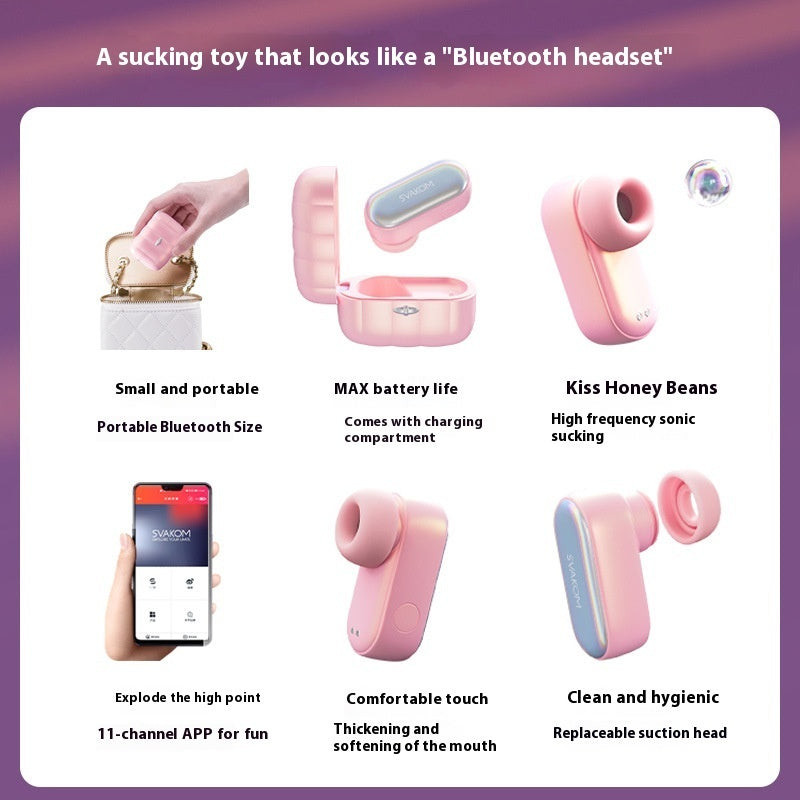 APP Version Women's Sucking Smart Remote Control Massage Toy