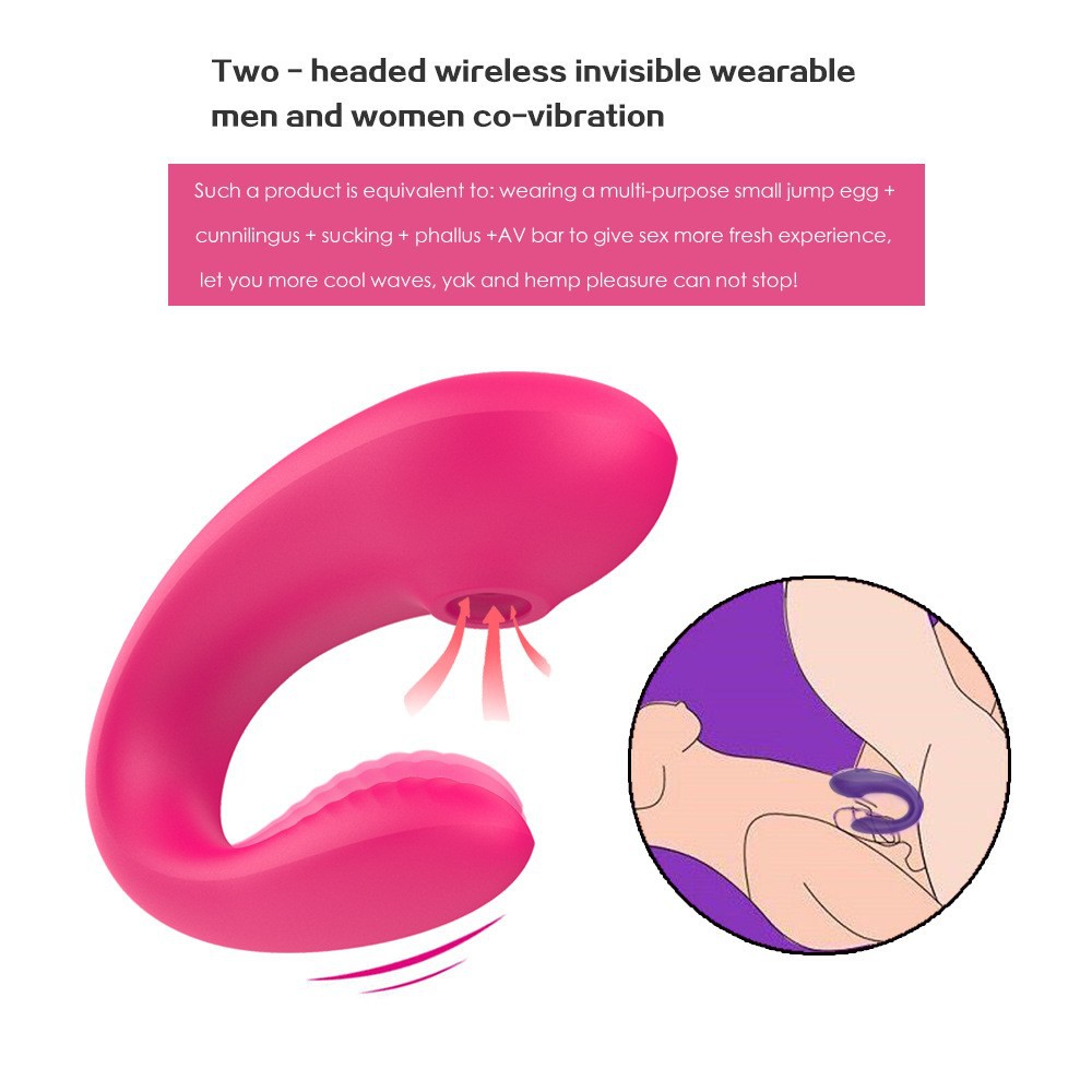 U-shaped Wear Sucking Vibration Vibrator Couple Co-shock