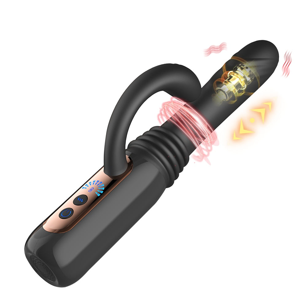 Toys Thrusting Dildo Vibrator, Remoted Realistic Dildo With 10 Vibrating & 7 Thrusting