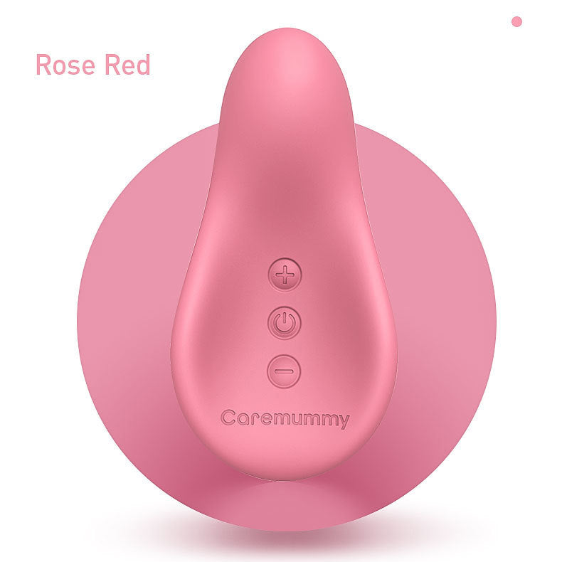 Liquid Silicone Female Postpartum Lactation And Breast Massager Usb Waterproof Vibrating Breast Massager