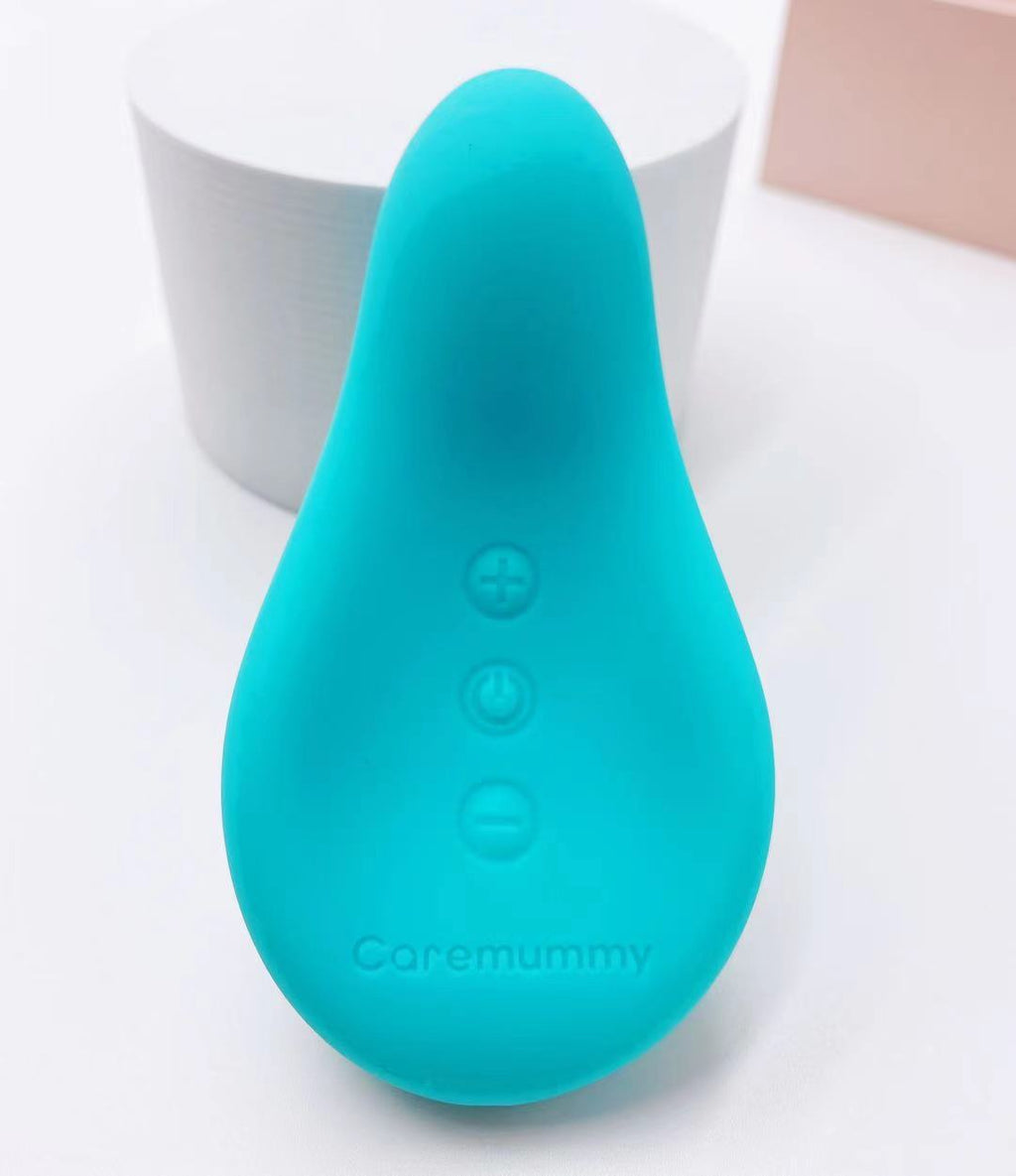 Liquid Silicone Female Postpartum Lactation And Breast Massager Usb Waterproof Vibrating Breast Massager