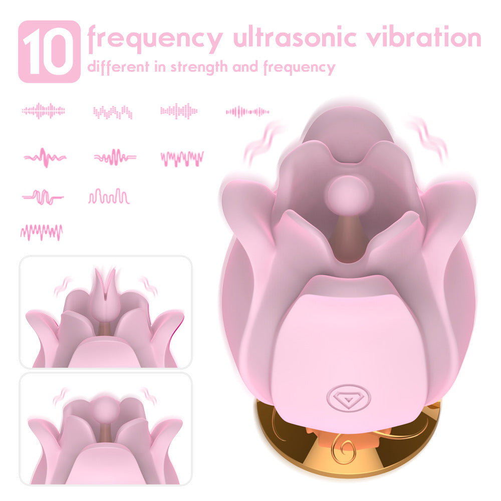 Rose Multi-frequency Climax Massager Supplies