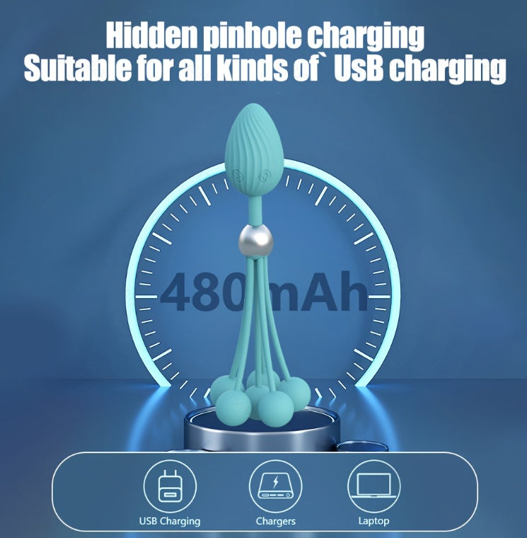 Vibrating Anal Plug With 6 Clitoris Vibrator Sex Toys For Women & Couples, Remote Control C Spot And Vaginal Stimulation Massager, Butt Plug For Male With 10 Vibration Modes