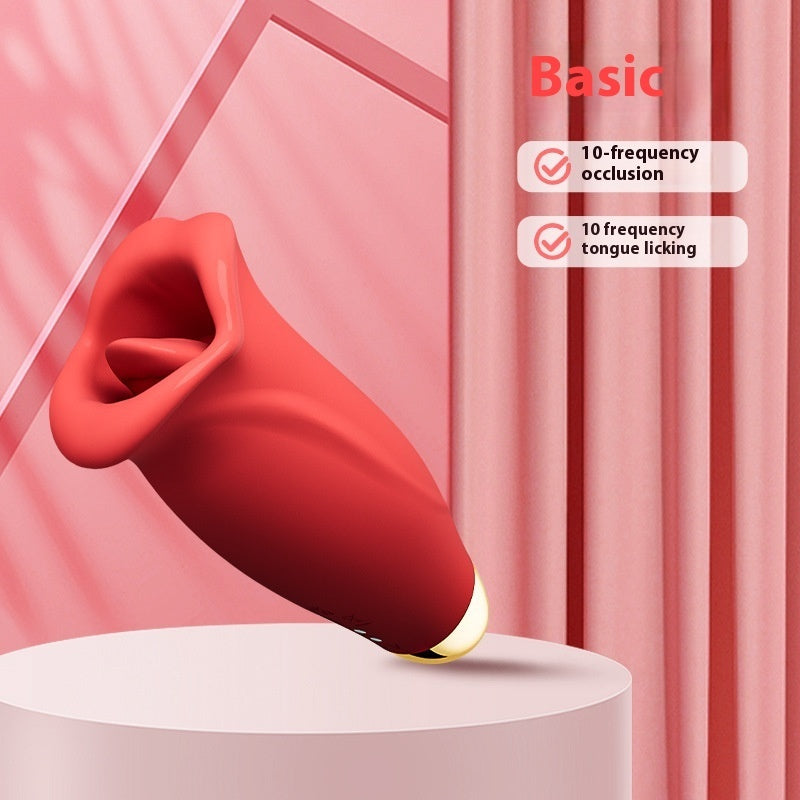 Tongue Female Appliance Vibration Wireless Remote Control Telescopic Toy