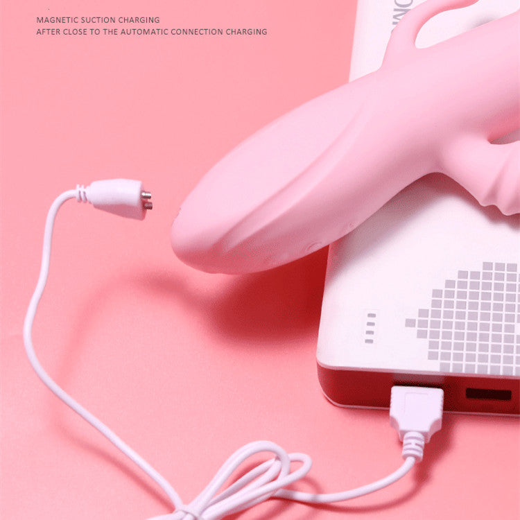 Floating Flower Wave Core Vibrating Female Silicone Toy