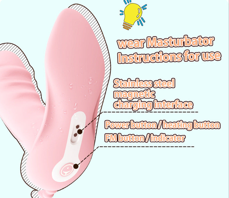 Invisible mask women with rabbit ears