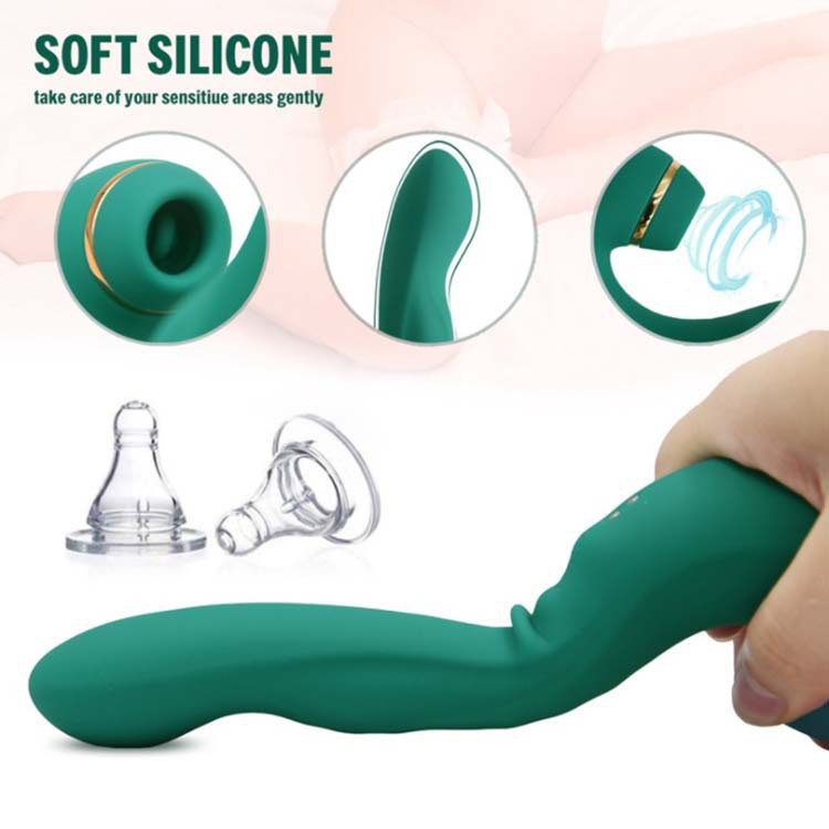 Environmentally Friendly Silicone Sucking Female Massager