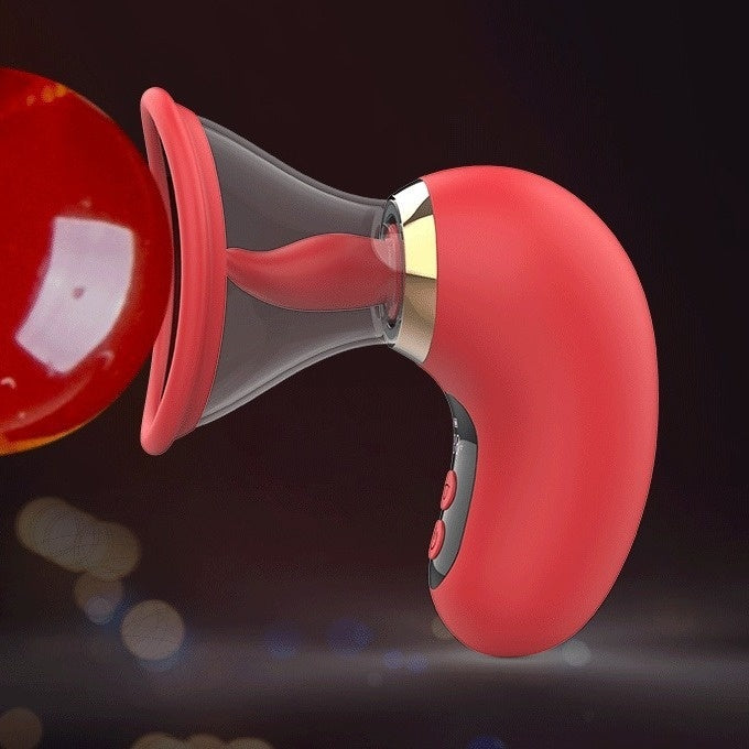 Tongue LED Number Display Handheld Sucking Device