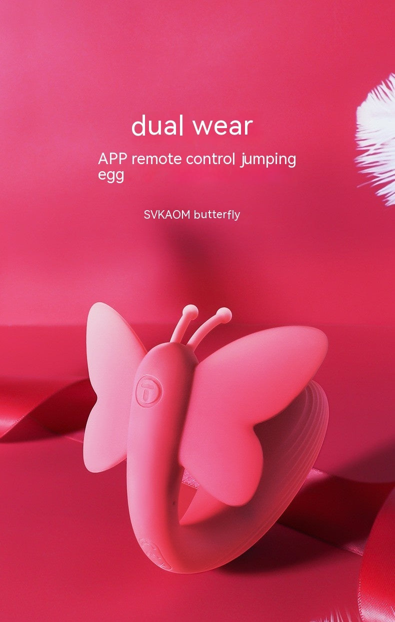 Wearable Butterfly Remote Control Toy For Women