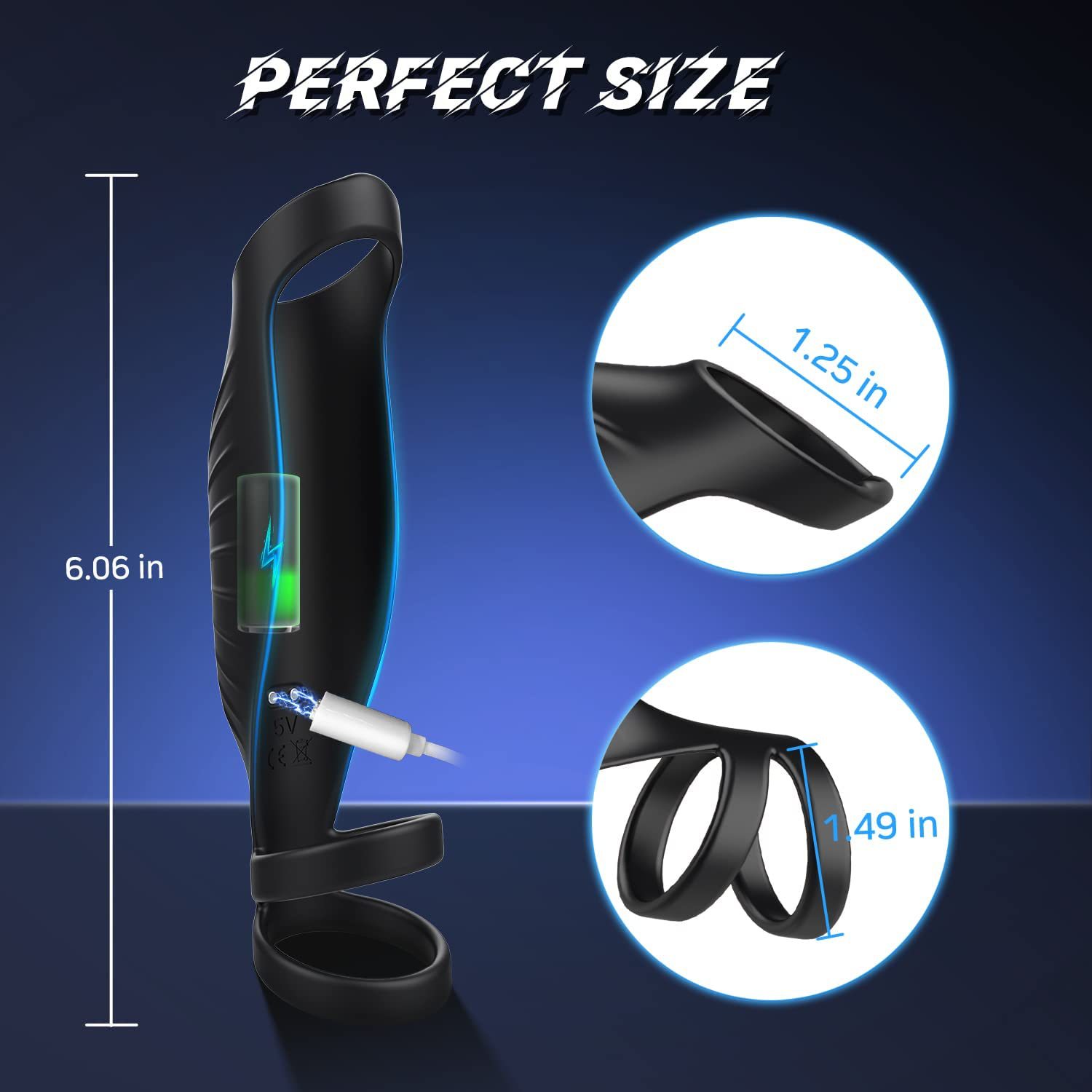 Silicone Men's Masturbator