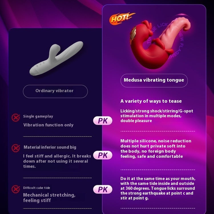 Silicone Powerful Swing Toy Simulation