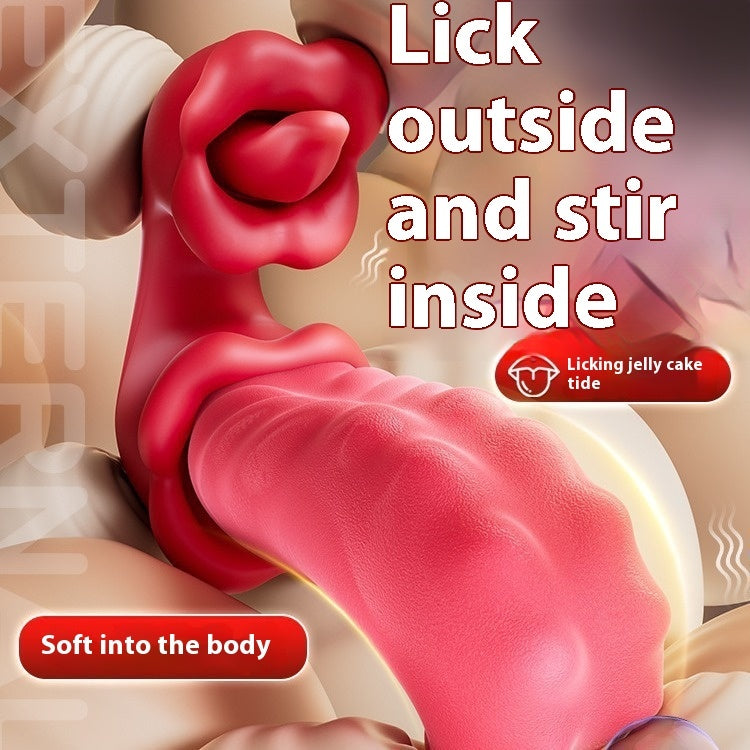 Silicone Powerful Swing Toy Simulation