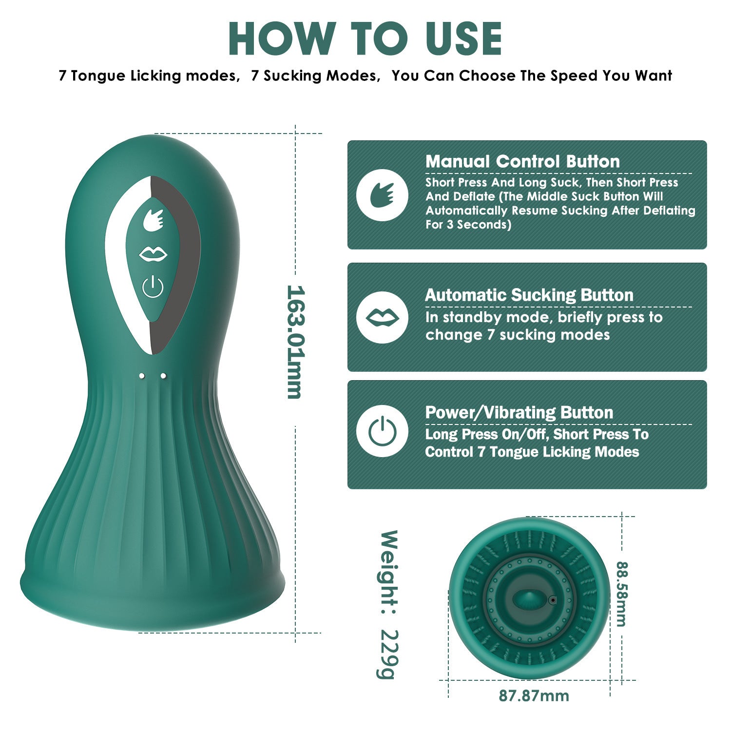 Female Supplies Tongue Licking Electric Toys