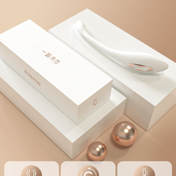 Apricot White Little Lady Dots Tide Pen Woman