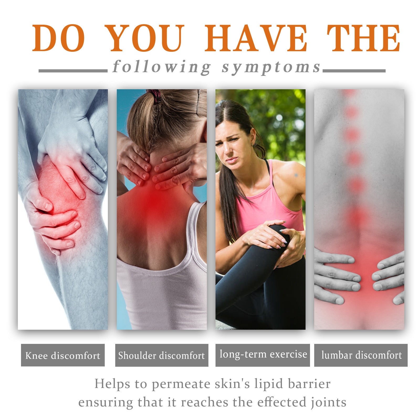 Relieve Muscle Bone Lumbar Spine Body Care Cream