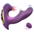 Sucking And Beating Multi-frequency Women Wearable Vibrator Toy
