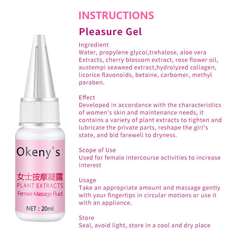 Female Intense Orgasmic Gell 30ml G-spot Exciting