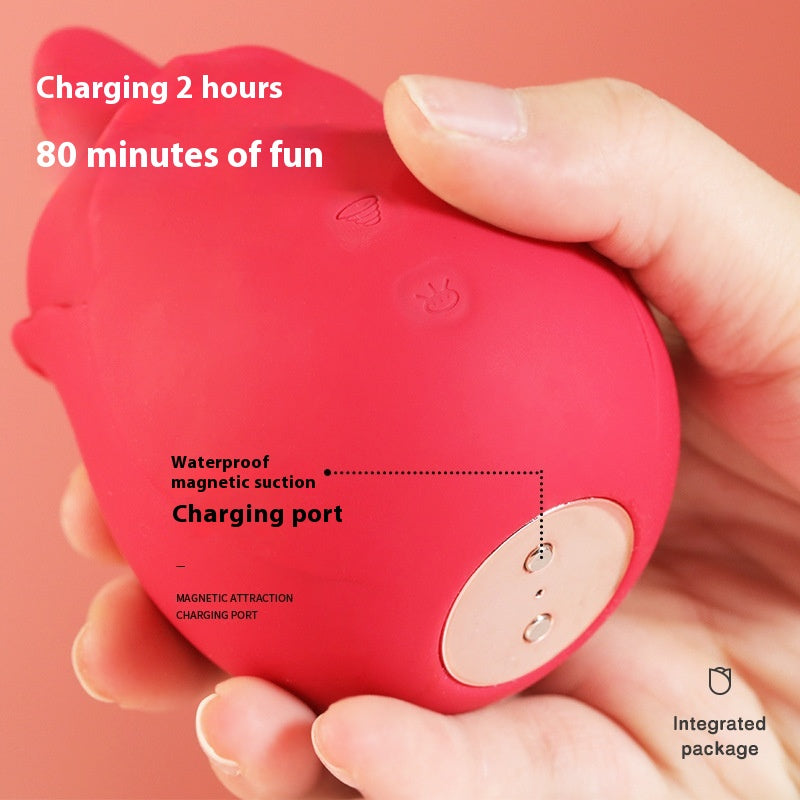 Rose Dream Making Female Tongue Licking Sucking Device