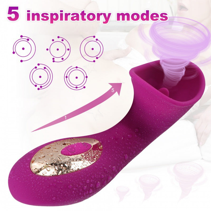 Lipping Licking Vibrating Stick For Women