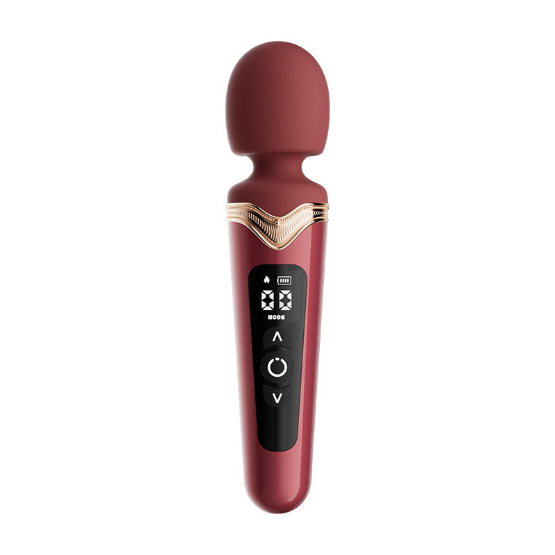 Powerful Shock Big Head AV Stick Women's Toy Multi-frequency Instant Climax Masturbation Device
