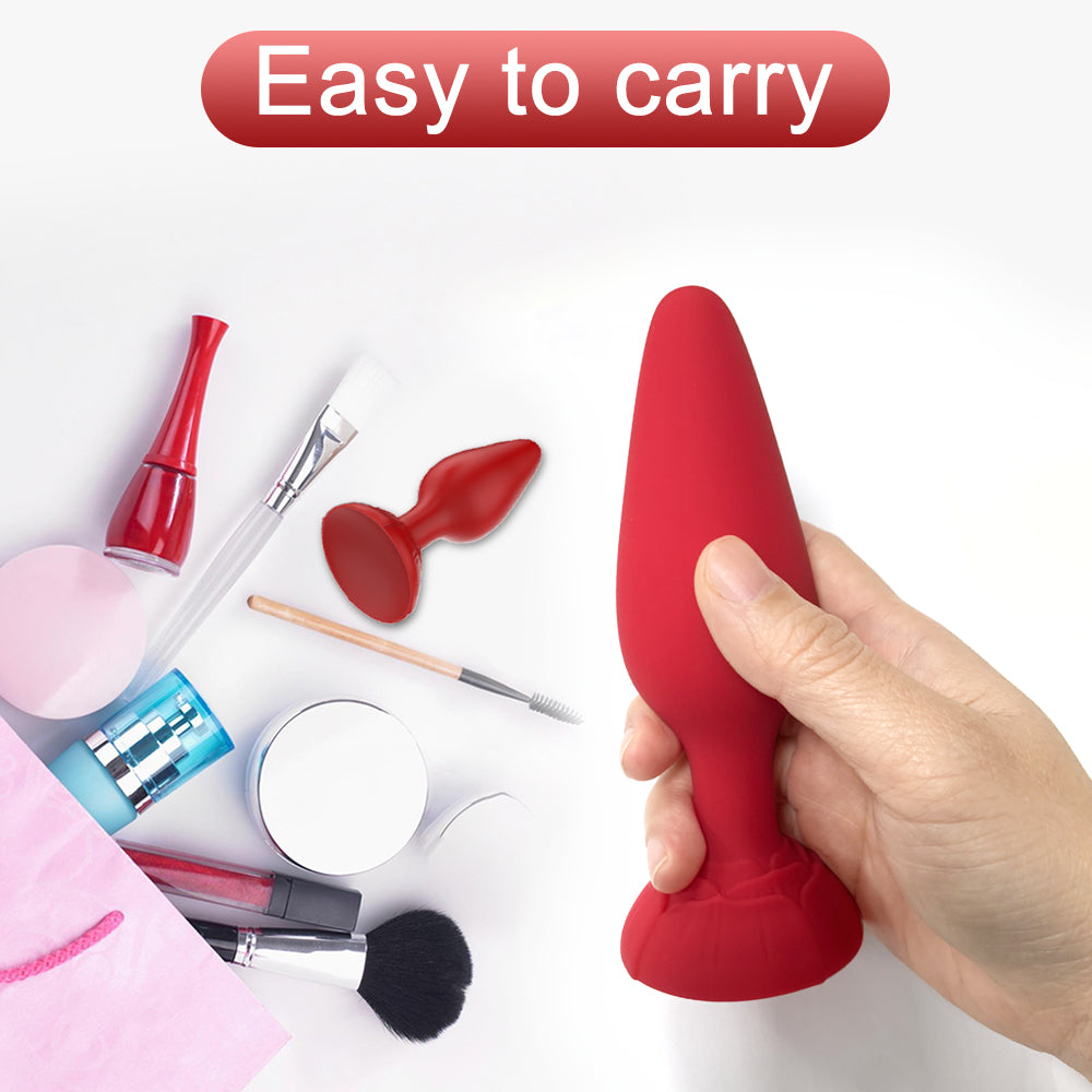 Butt Plug Silicagel Beads Butt Plug Set Small Medium Large Strong Anal- Plug Trainer Sex-Toy Men Women